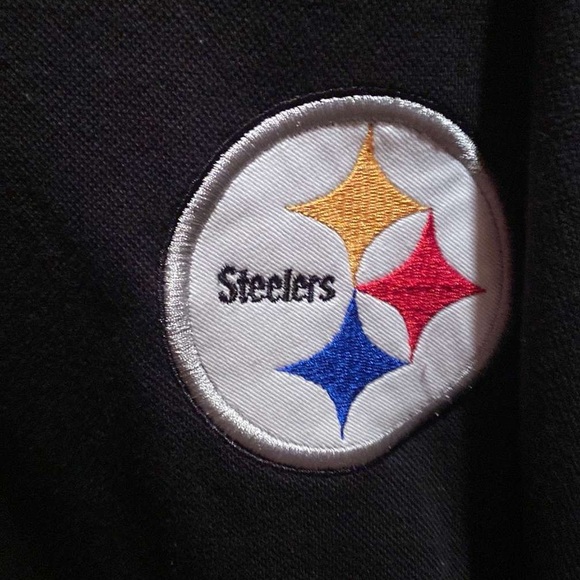 NFL Pittsburg steelers long sleeve polo - Picture 3 of 7